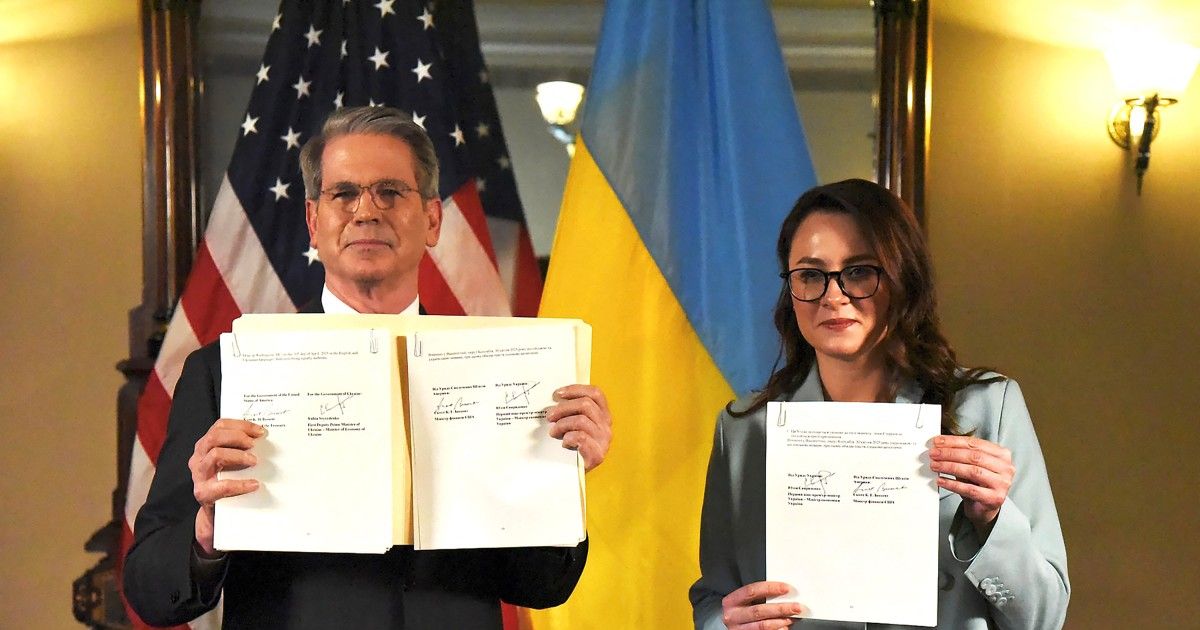 Acuerdo económico, “señal clara” de apoyo de EEUU a Ucrania