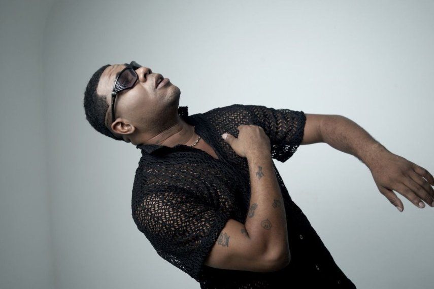 El artista colombiano Jheral.