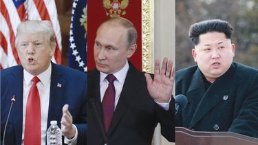 Trump, Putin y Kim Jong-un mueven las fichas desde sus tableros para resguardar los intereses de sus respectivos países.