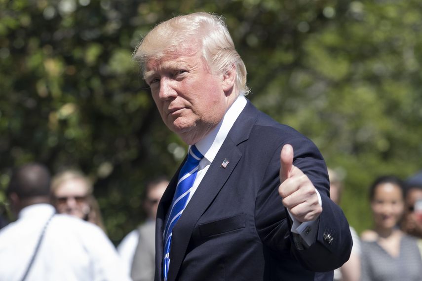 Donald Trump, presidente de los Estados Unidos.&nbsp;