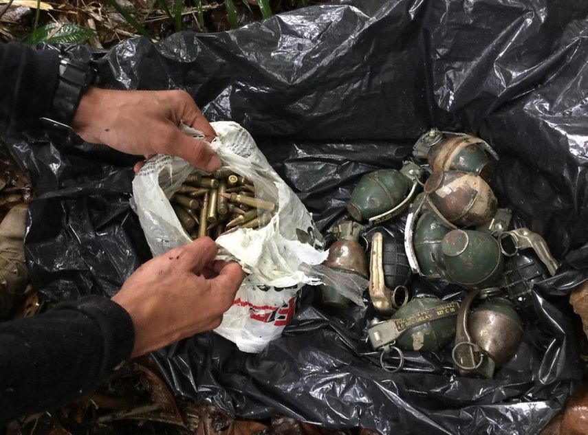 La Misión de la ONU ya ha desmantelado 304 de los 779 escondites de armas y explosivos que las FARC tenía esparcidos por todo el país.