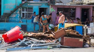 Según fuentes oficiales, solo en La Habana se contabilizan 157 derrumbes totales y 986 parciales.