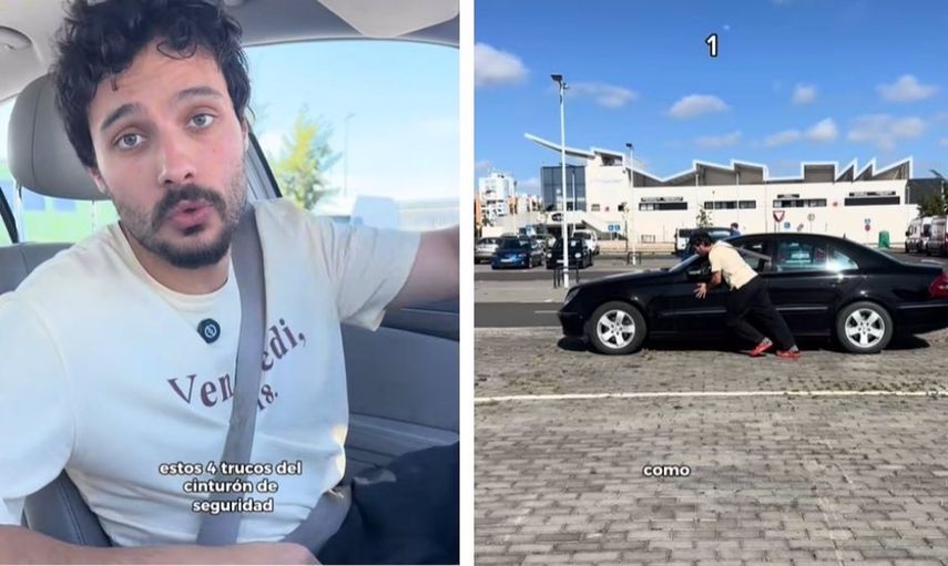 Cuatro usos del cinturón de seguridad que no sabías y pueden ser muy útiles.