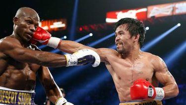 Pacman no pelea desde abril cuando venció, por decisión unánime, a Timothy Bradley. (ARCHIVO)