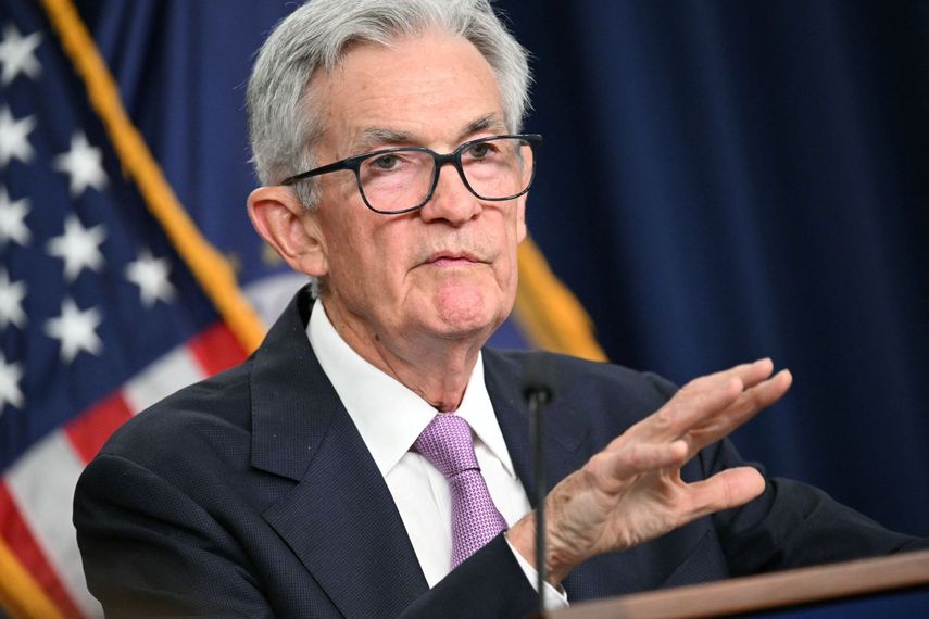 El presidente de la Reserva Federal de Estados Unidos Jerome Powell.