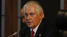 Rex Tillerson, secretario de Estado de los EEUU.