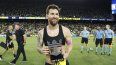 Lionel Messi, del Inter Miami CF, posa con el Icon of the Match Award después del partido de la MLS ante el Nashville SC en el GEODIS Park, el 18 de octubre de 2025 en Nashville, Tennessee. Lionel Messi, del Inter Miami CF, posa con el Icon of the Match Award después del partido de la MLS ante el Nashville SC en el GEODIS Park, el 18 de octubre de 2025 en Nashville, Tennessee.