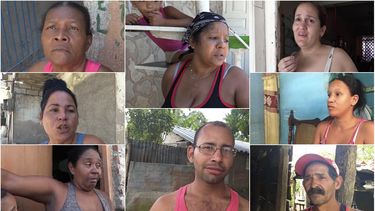 Collage con capturas de pantalla del video de CubaNet donde varios cubanos opinan sobre la posible llegada del coronavirus a la isla.&nbsp;