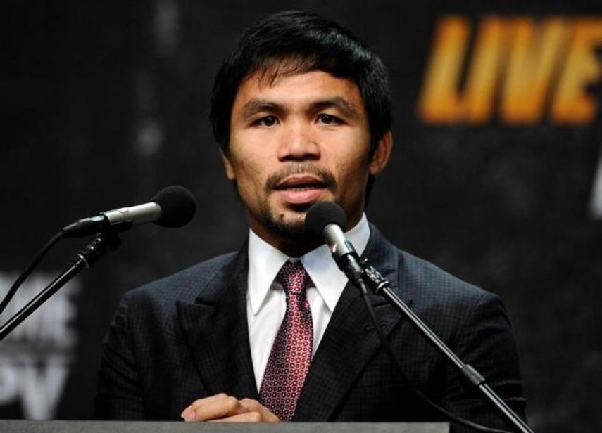 Pacquiao ha sido duramente criticado en las redes sociales tras sus declaraciones (ARCHIVO)