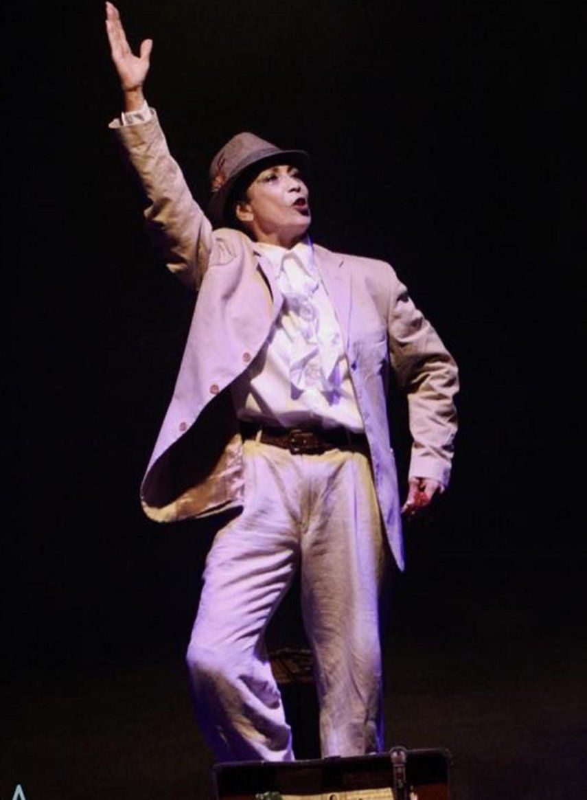 Escena de la obra Lorca en La Habana. 