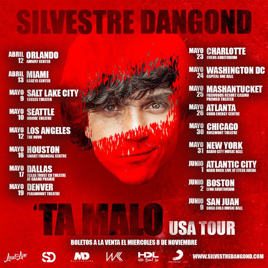 Silvestre Dangond llega a Florida con Ta malo USA Tour