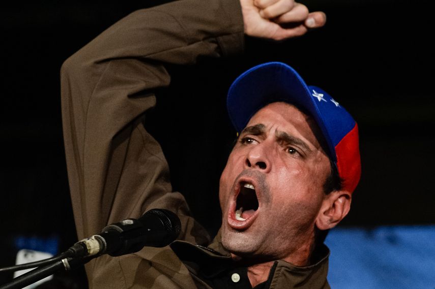 El gobernador de Miranda, Henrique Capriles.&nbsp;