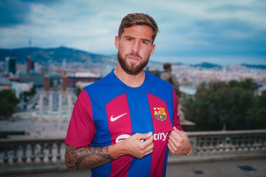 El central Iñigo Martínez salió del Athletic de Bilbao para llegar al Barcelona