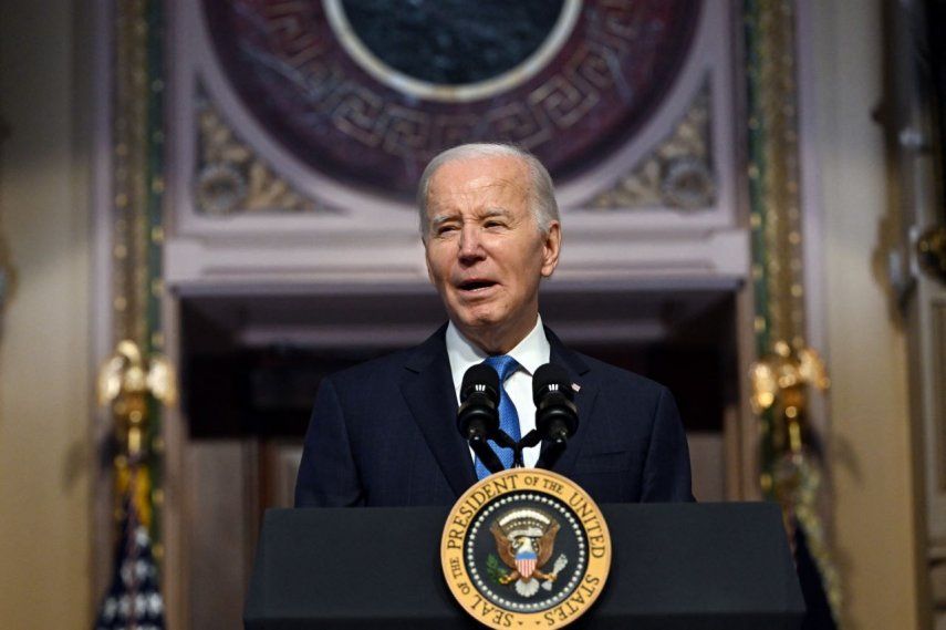 El presidente Joe Biden durante una conferencia de prensa en la Casa Blanca.