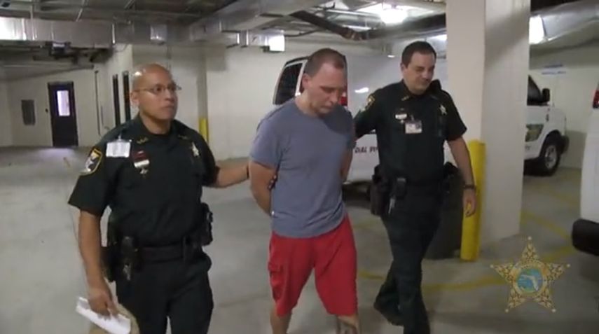 Luke Fleming, de 39 años, fue capturado el domingo 16 de septiembre en Ellenton, en el oeste de la Florida.