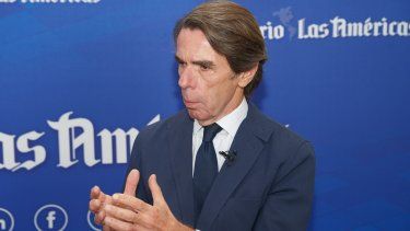 El expresidente del Gobierno de España, José María Aznar.