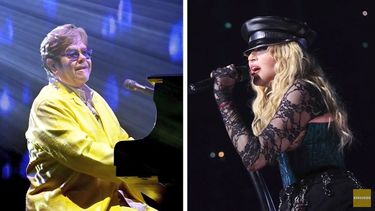 Elton John y Madonna.