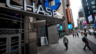 Imagen de una sucursal del Banco JP Morgan Chase.