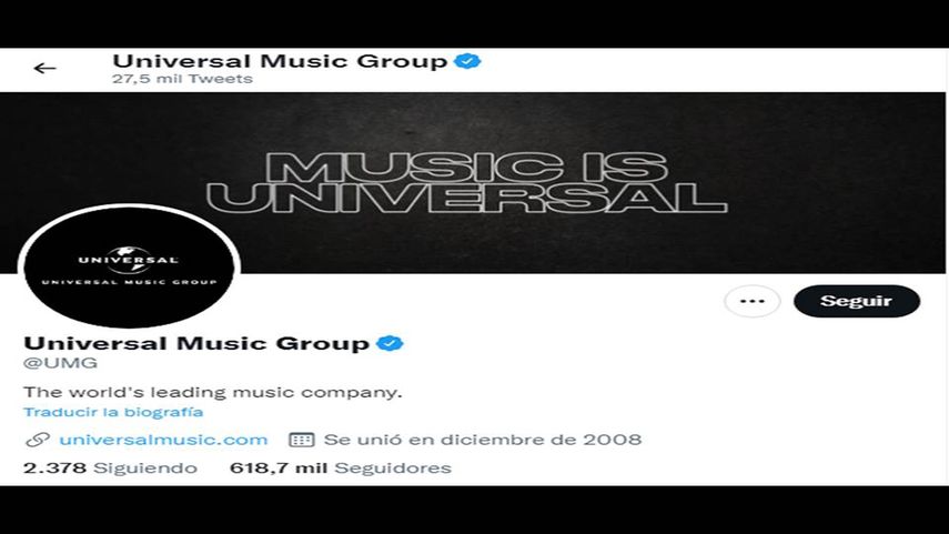 Universal Music advierte que retirará sus canciones de TikTok.