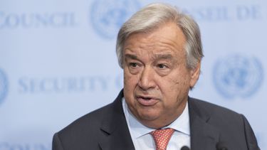 António Guterres, secretario general de la ONU.