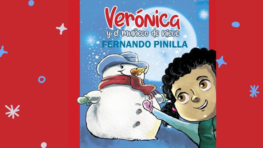 Portada del libro Verónica y el muñeco de nieve, de Fernando Pinilla.&nbsp;