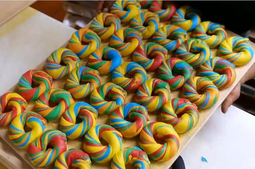 Liberty bagel, una de las propuestas de Bagel Pub.&nbsp;