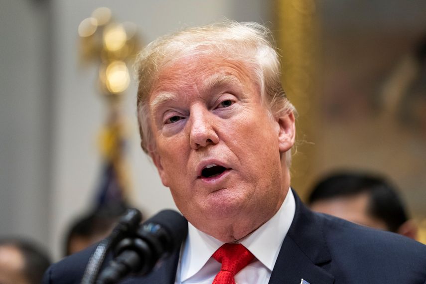 El presidente de EEUU, Donald Trump.