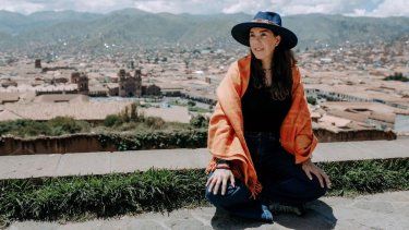 La escritora y filósofa ancestral Lorena Saavedra.&nbsp;