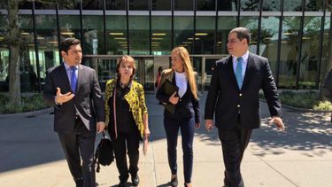 Luis Florido, Carlos Vecchio, Lilian Tintori y Mitzy Capriles se reunieron en la ONU para pedir que se vigile la Toma de Caracas&nbsp;