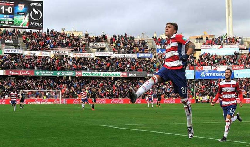 Peñaranda suma 4 goles en la primera división de España. (EFE)