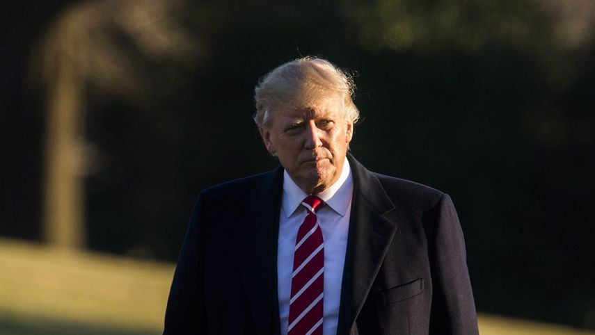 El presidente de EEUU, Donald J.&nbsp;Trump, regresó este lunes 6 de febrero de 2017 a La Casa Blanca, tras pasar unos días en una de sus propiedades en Florida. Este martes, el Tribunal de Apelaciones del Noveno Circuito determinará el futuro inmediato del veto migratorio decretado por él.