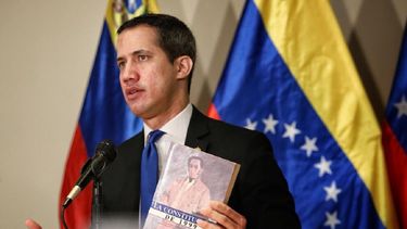 El presidente encargado de Venezuela Juan Guaidó.