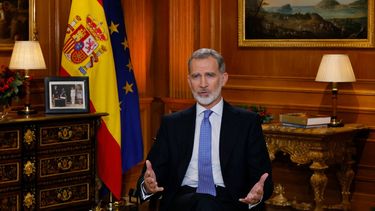 El rey Felipe VI de España en su mensaje de Navidad 2023