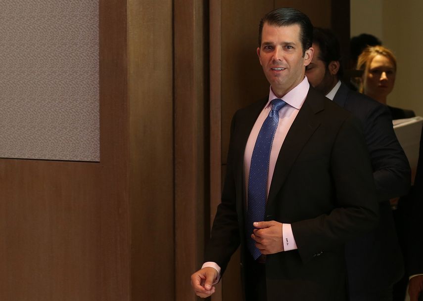 Donald&nbsp;Trump&nbsp;Jr., el hijo mayor del presidente Donald&nbsp;J.&nbsp;Trump.