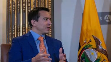El presidente de Ecuador, Daniel Noboa &nbsp;