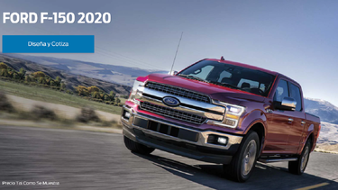 La nueva camioneta&nbsp;FORD F-150 2020.&nbsp;