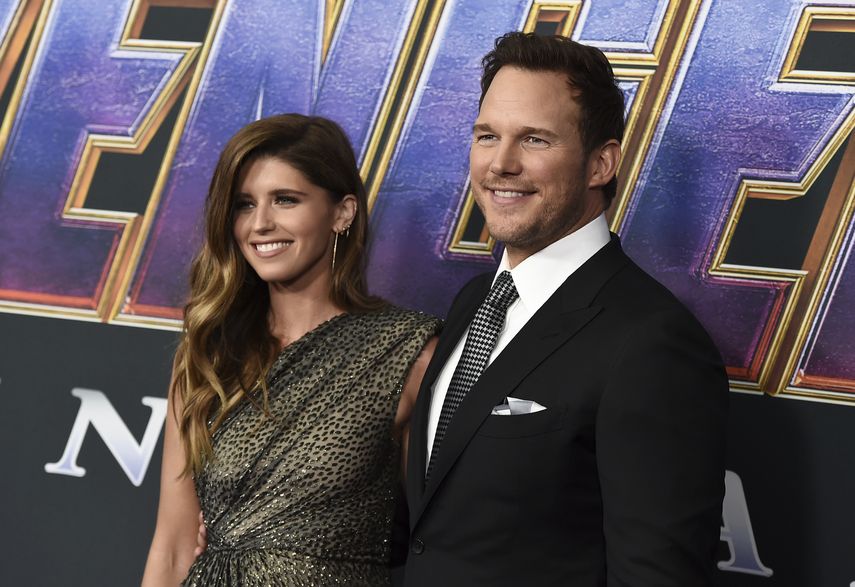 Katherine Schwarzenegger, a la izquierda, y Chris Pratt llegan al estreno de Avengers: Endgame en Los Angeles el 22 de abril de 2019. Pratt y Schwarzenegger anunciaron el lunes 10 de agosto del 2020 en Instagram el nacimiento de su hija, Lyla Maria Schwarzenegger Pratt.&nbsp;