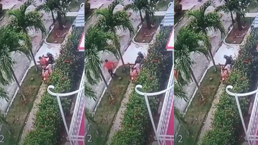 Robo de una moto en Cuba.&nbsp;