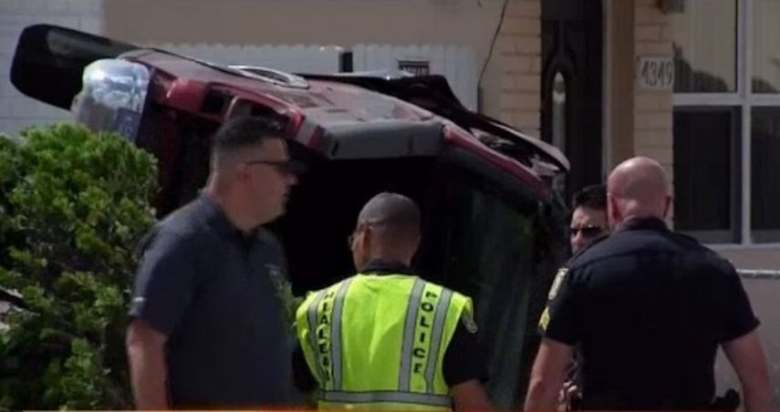 El hombre tuvo que ser transportado al centro de trauma del hospital Jackson Memorial. 