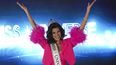 Miss Universo 2023, Sheynnis Palacios de Nicaragua, posa para fotografías en una conferencia de prensa en la Ciudad de México, el 23 de enero de 2024.&nbsp;