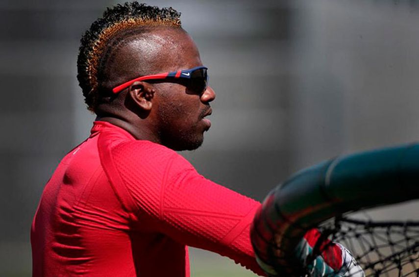 Castillo aun no tiene fecha de regreso a los juegos de exhibición de Boston (AP)