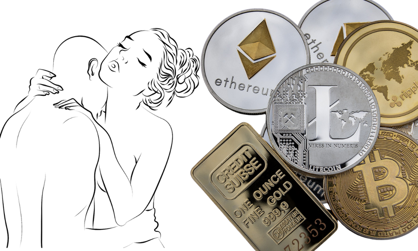 Las criptomonedas se acercan al corazón del porno