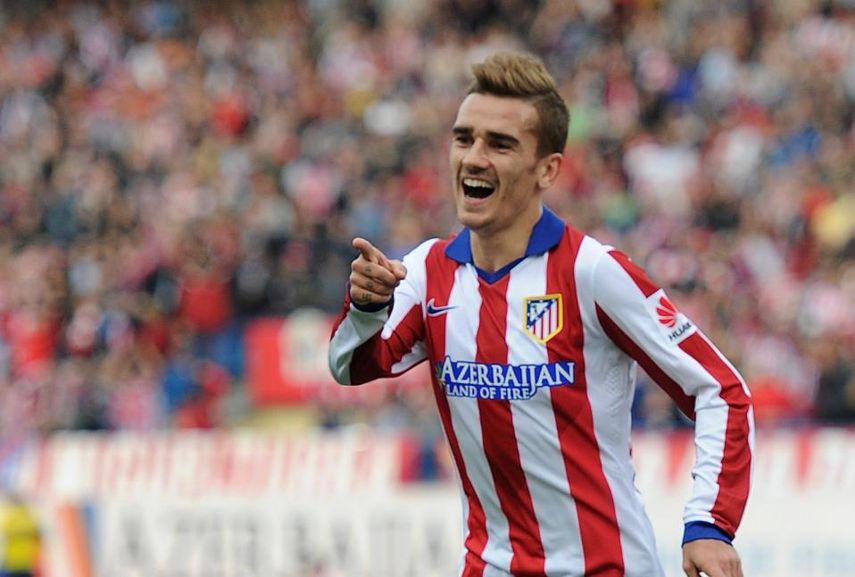 Griezmann volvió a anotar en la victoria rojiblanca. (EFE)