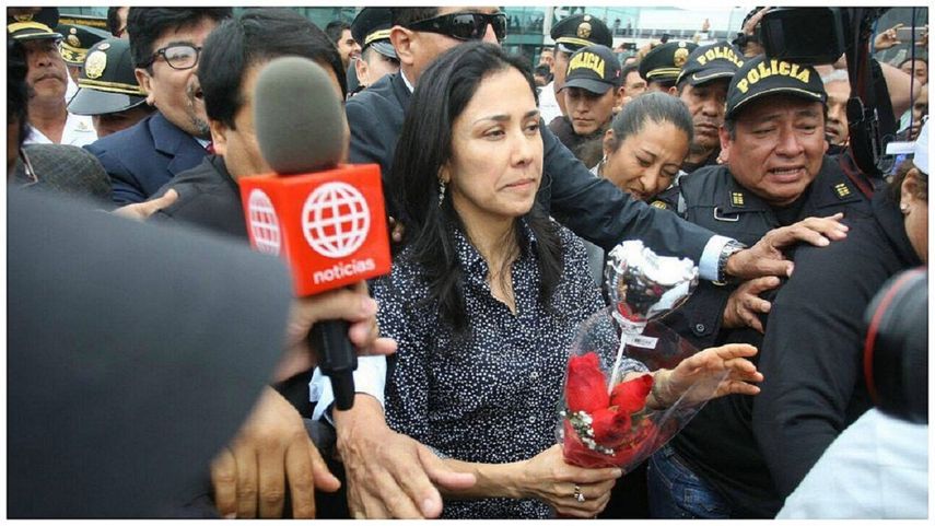 Nadine Heredia, esposa del expresidente Ollanta Humala