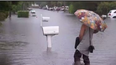 Carreteras y calles han recibido los embates de las lluvias y se presentan anegadas, dificultando el tránsito.
