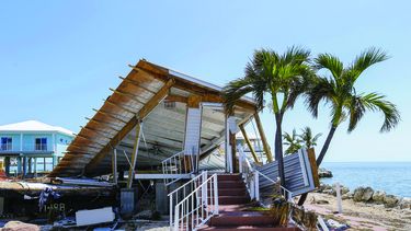El huracán Irma ocasionó cuantiosos daños materiales en Los Cayos de la Florida.