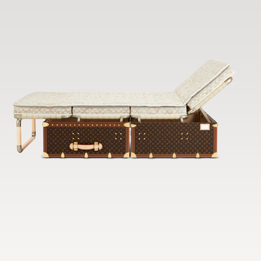 Louis Vuitton presenta una reinterpretación única del icónico Bed-Trunk (baúl de cama).