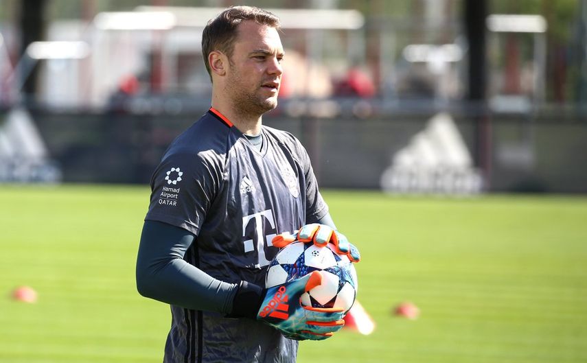 Neuer se ha perdido los últimos tres partidos de los bávaros por una lesión en el pie.