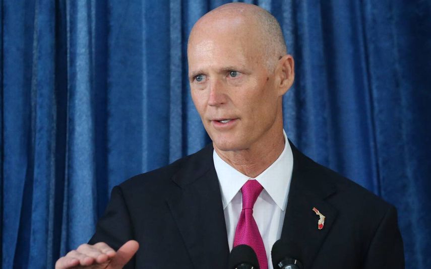 Rick Scott fue elegido gobernador por primera vez en 2010.