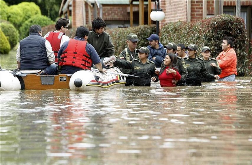 Segunda Temporada de lluvias en Colombia.